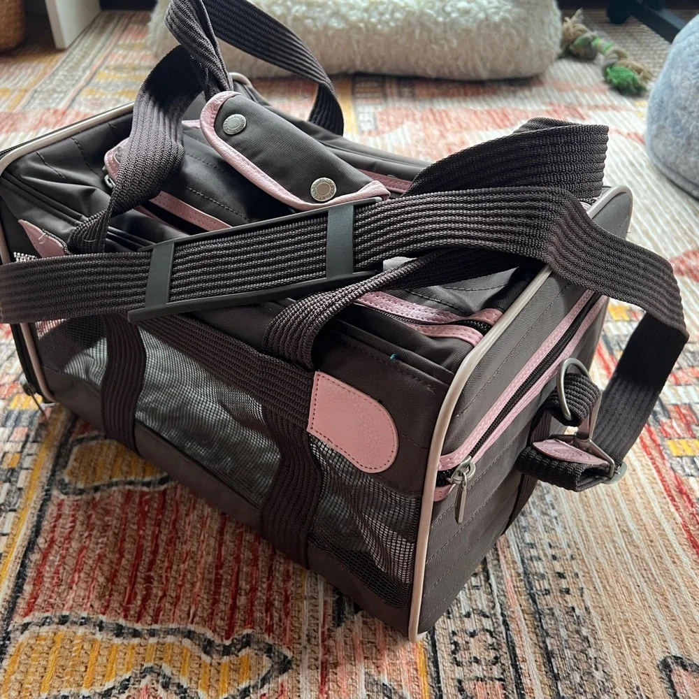 ✨ Rare Vintage Sherpa Travel Pet Carrier – Small (Airline Approved) ✨